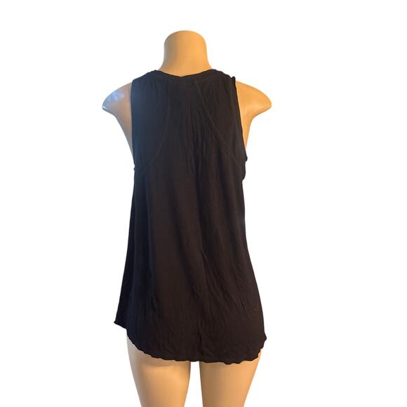 Women XS Sweaty Betty Easy Peazy Vest Black Tank Top Sleeveless Breathable - Picture 4 of 6